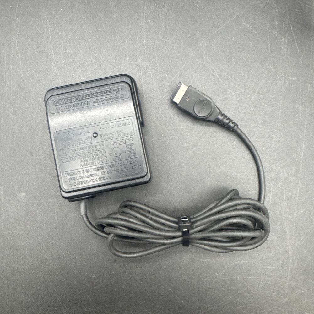 Nintendo Gameboy Advance SP AGS-002 OEM AC Power Adapter Wall Charger Original